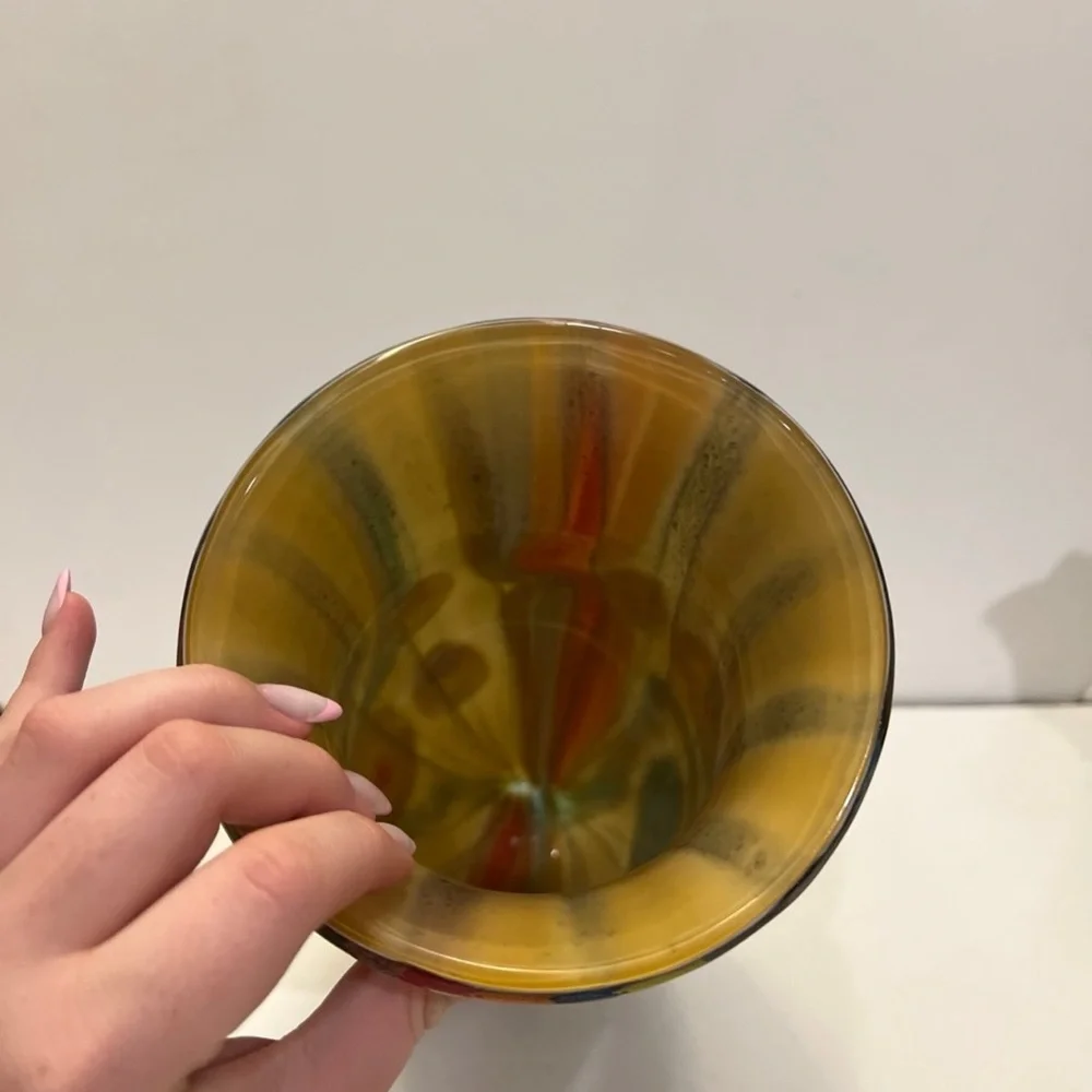 Murano Art Glass Vase Large 15